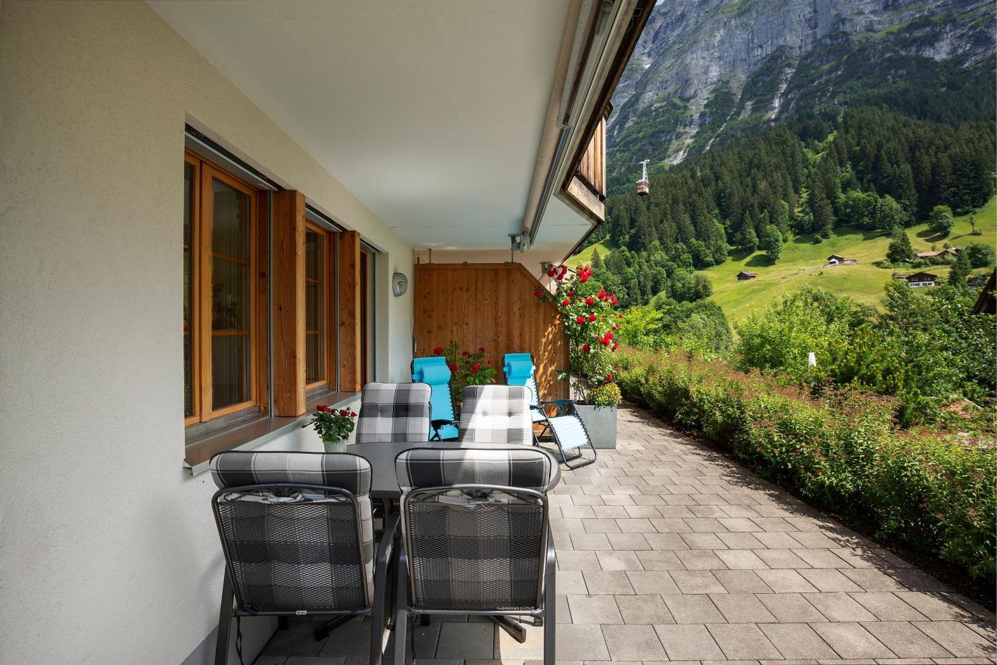 Chalet Pfingsteggblick Grindelwald Bagian luar foto