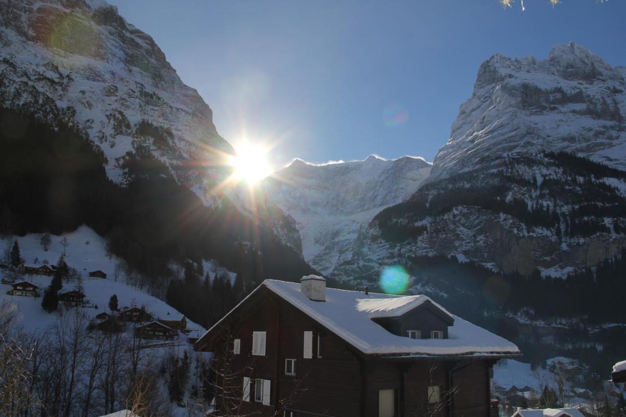 Chalet Pfingsteggblick Grindelwald Bagian luar foto