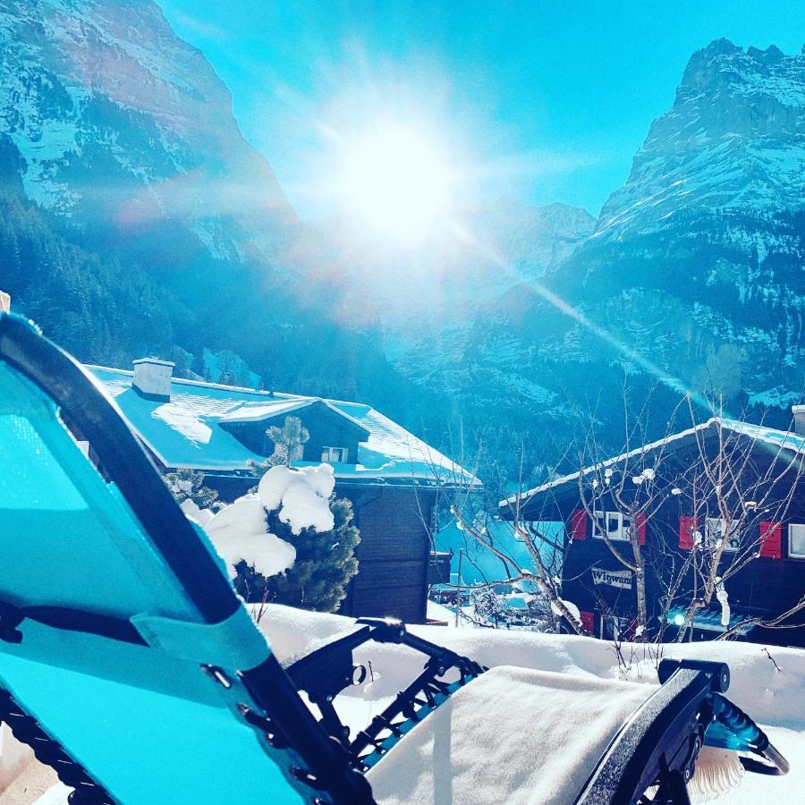Chalet Pfingsteggblick Grindelwald Bagian luar foto