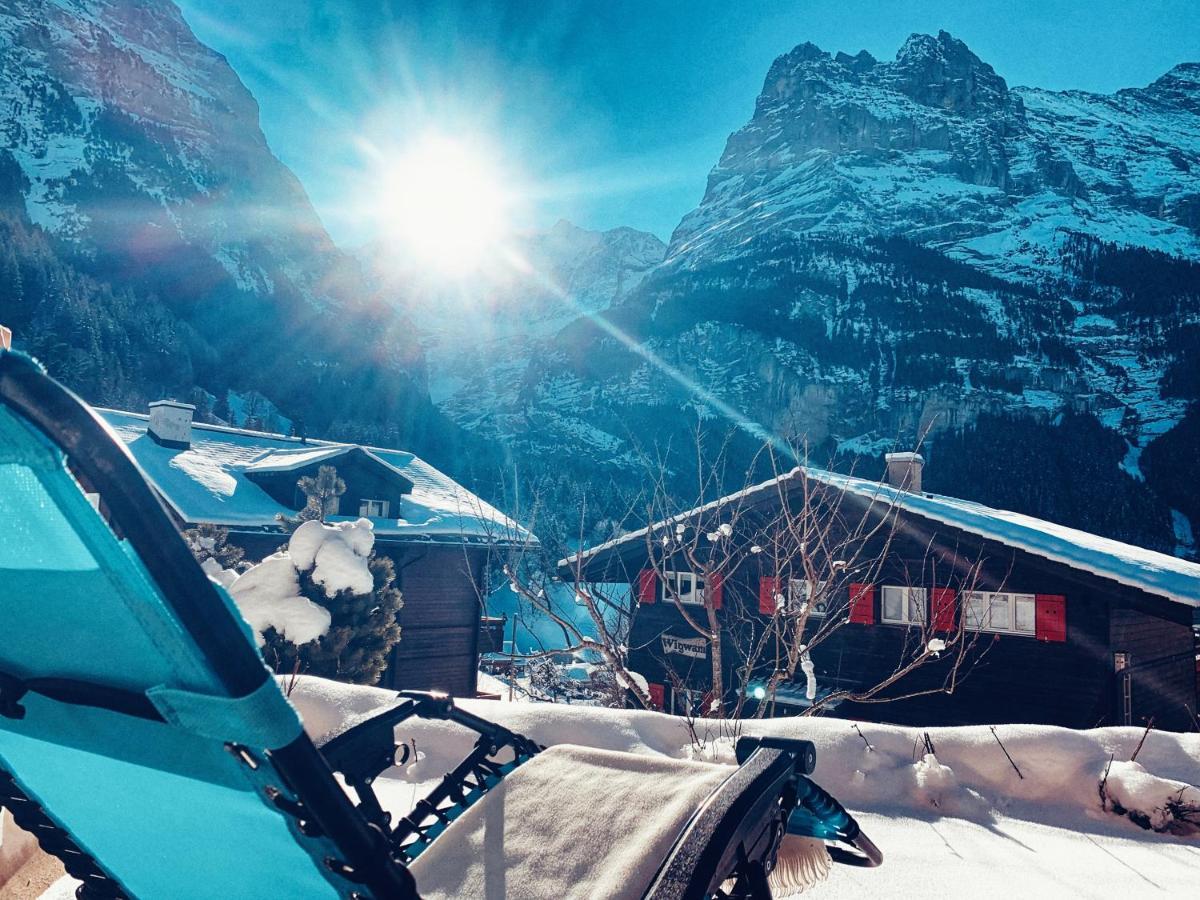 Chalet Pfingsteggblick Grindelwald Bagian luar foto